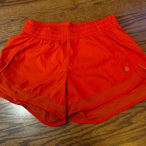 Athleta Mesh Racer shorts